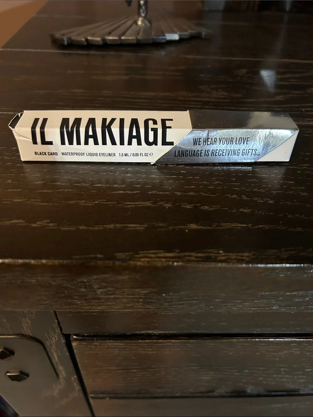 IL MAKIAGE Black Waterproof Liquid Eyeliner - Black Card